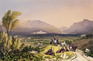 Vittoria-slätten, 1838